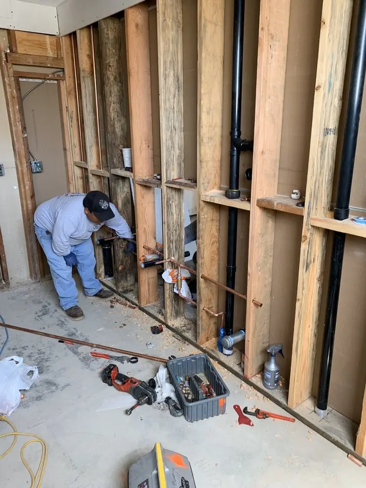 Commercial rough-in plumbing for Commercial Plumbing in West Mifflin